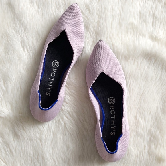 Rothy's Shoes - Rothy’s Petal Pink Pointed Toe Flats